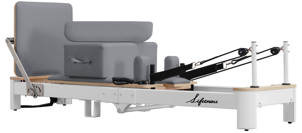 Pilates Reformer with accessories Jump Board, Reformer Box For Home Workouts